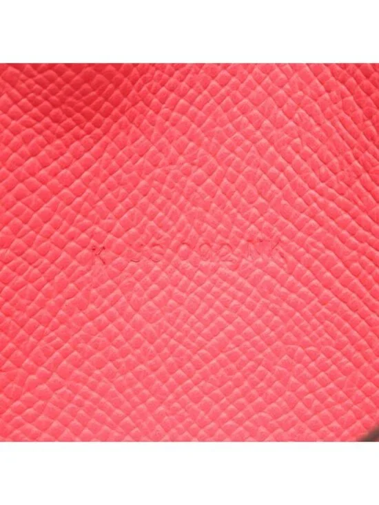 Hermes Card Case Bearn Mini Rose Azalea Leather Azale Pink - Picture 6 of 12